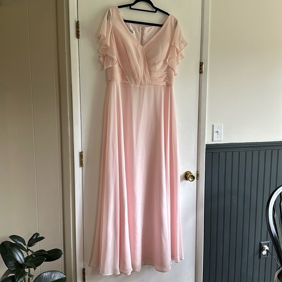 JJs House Dresses & Skirts - JJ’s House formal blushing pink bridesmaid dress